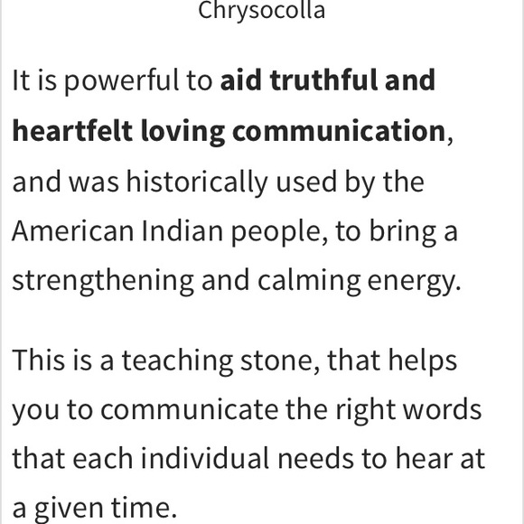 Handmade Chrysocola earrings - Picture 4 of 4